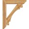 Ekena Millwork Merced Slat Rough Sawn Bracket, Western Red Cedar, 6"W x 38"D x 46"H BKT06X38X46MRC06RWR - alternate 2